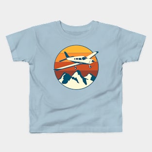 Piper Adventure with background Kids T-Shirt